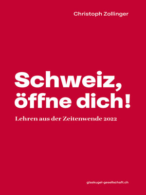 cover image of Schweiz, öffne dich!